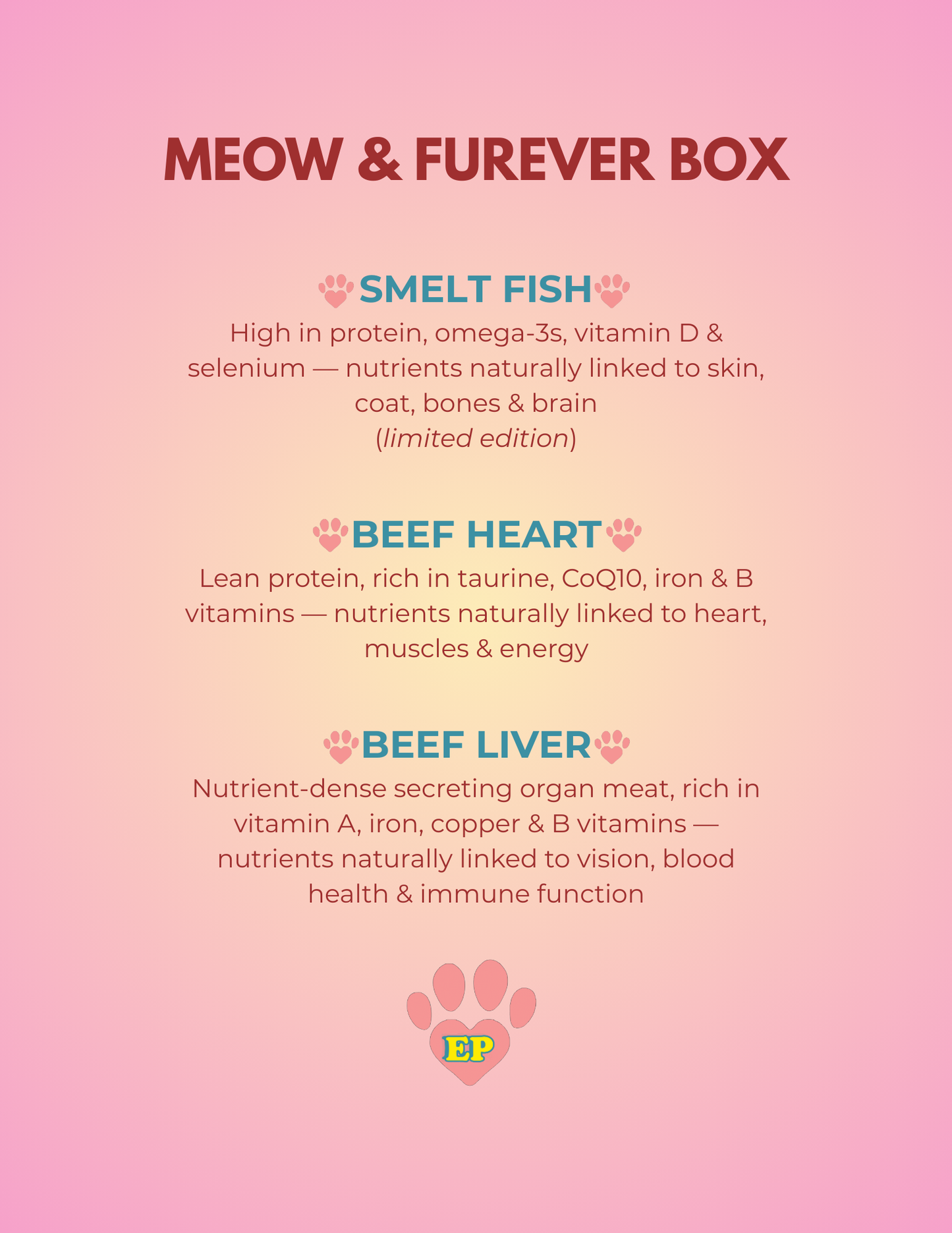 MEOW & FUREVER BOX