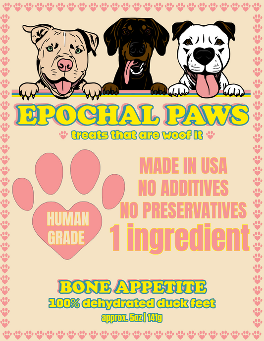 Dehydrated Duck Feet